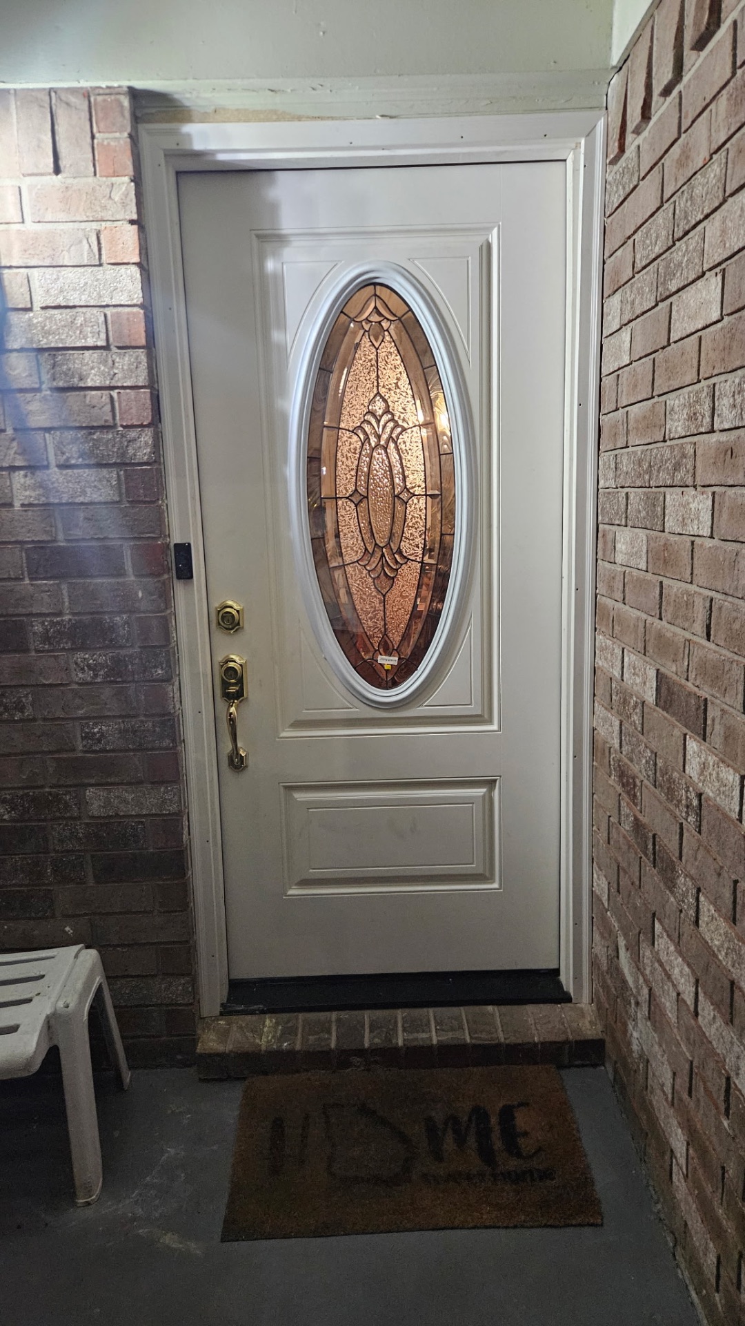 Oval-Glass Front Door Replacement