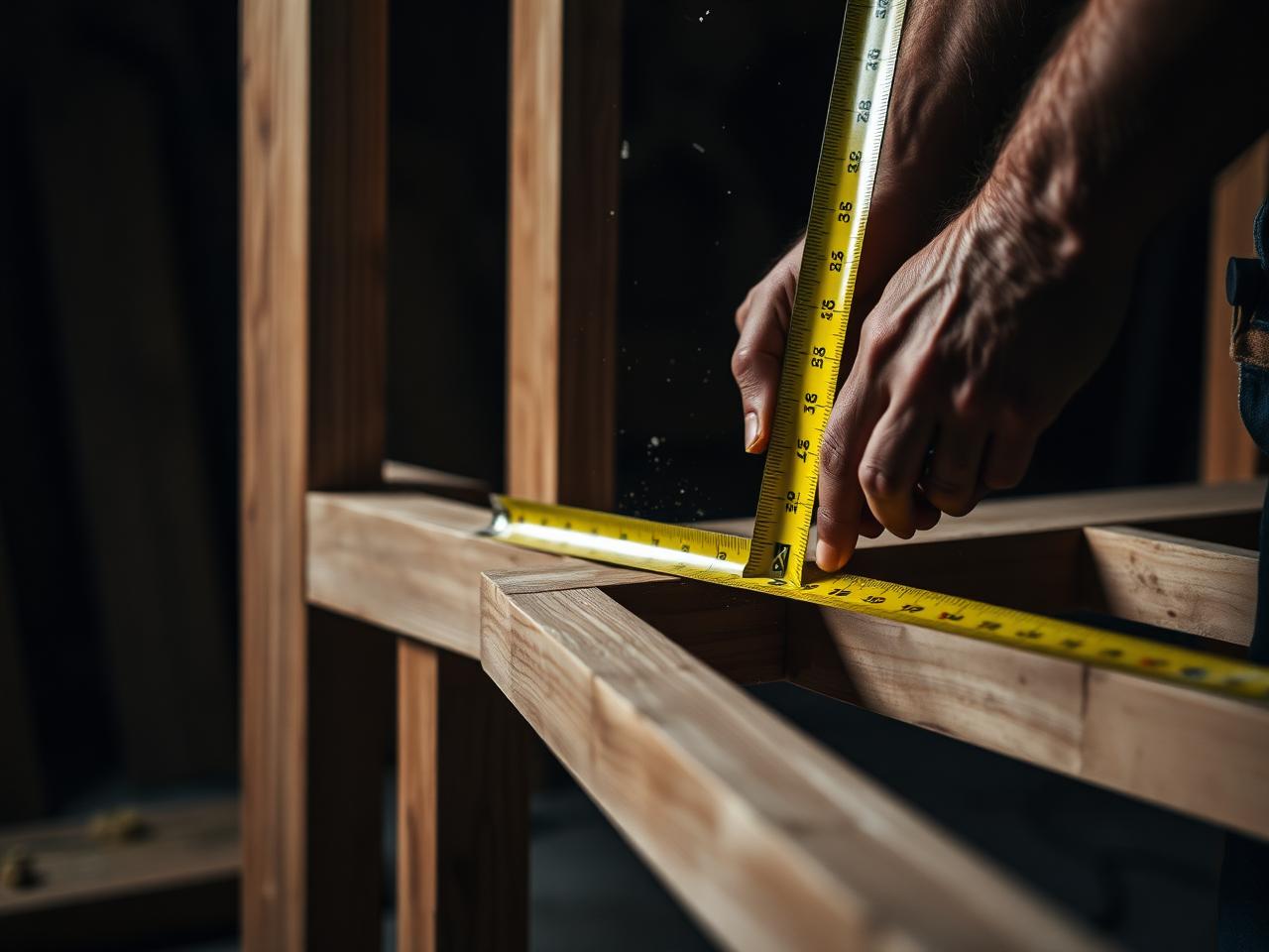 Carpenter framing detail